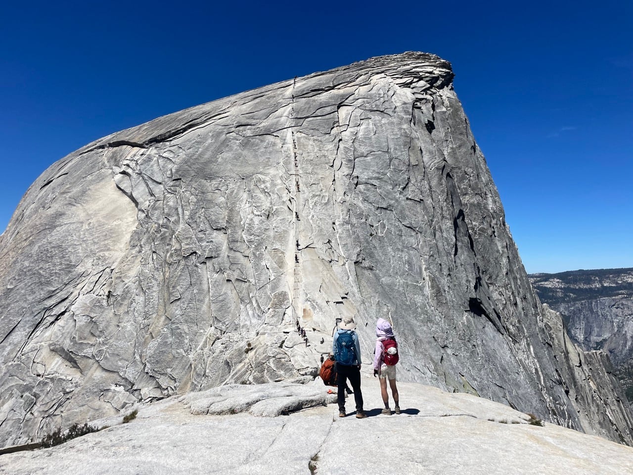 Guided Half Dome hiking tour