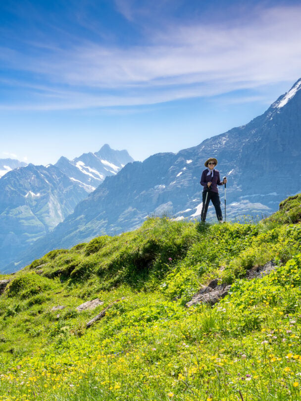 Hiking Adventure Along the Swiss Portion of Via Alpina.
