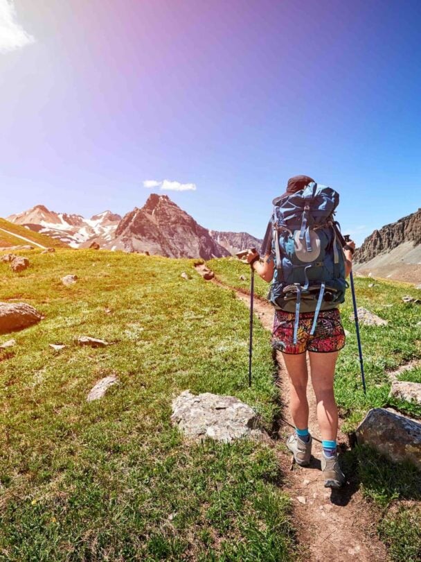 Hut hiking Colorado