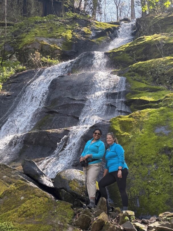waterfall smokies women