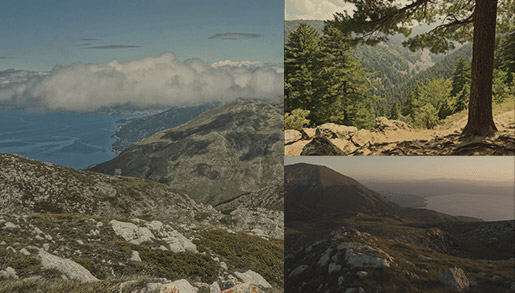 The beautiful nature with mountains and lakes best reason to visit